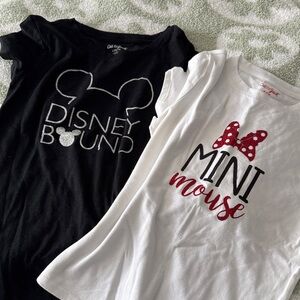 Disney Black and White T-Shirts